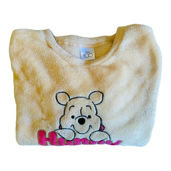 Disney Winnie the Pooh Hunny Sweatshirt‎ 3X Embroidered Plush PJ - Picture 7 of 7